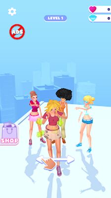 Скачать взломанную Makeover Run [Много денег] MOD apk на Андроид