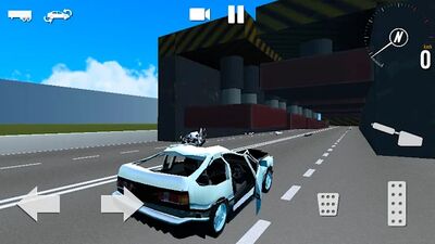 Скачать взломанную Car Crash Simulator: Accident [Много денег] MOD apk на Андроид