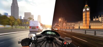 Скачать взломанную Мотоцикл: движение и гонки с ускорением [Мод меню] MOD apk на Андроид