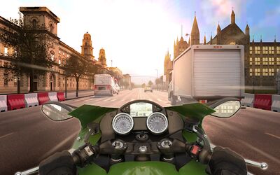 Скачать взломанную Мотоцикл: движение и гонки с ускорением [Мод меню] MOD apk на Андроид