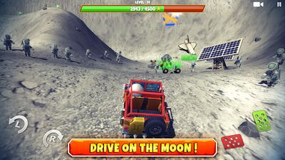 Скачать взломанную Zombie Offroad Safari [Много денег] MOD apk на Андроид