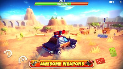 Скачать взломанную Zombie Offroad Safari [Много денег] MOD apk на Андроид