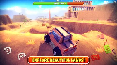 Скачать взломанную Zombie Offroad Safari [Много денег] MOD apk на Андроид