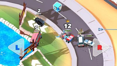 Скачать взломанную Crash of Cars [Бесплатные покупки] MOD apk на Андроид