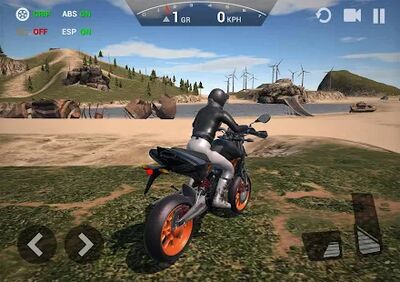Скачать взломанную Ultimate Motorcycle Simulator [Мод меню] MOD apk на Андроид
