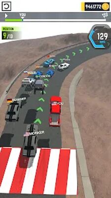 Скачать взломанную Turbo Tap Race [Бесплатные покупки] MOD apk на Андроид