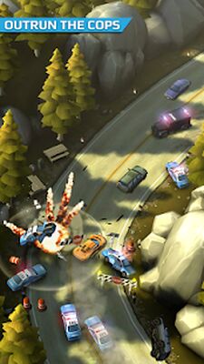 Скачать взломанную Smash Bandits Racing [Много монет] MOD apk на Андроид