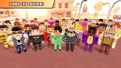 Скачать взломанную Blocky Car Racer [Много монет] MOD apk на Андроид