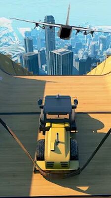 Скачать взломанную Construction Ramp Jumping [Много денег] MOD apk на Андроид