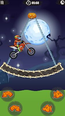 Скачать взломанную Moto X3M Bike Race Game [Бесплатные покупки] MOD apk на Андроид