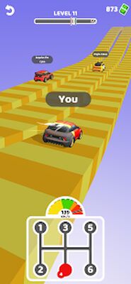 Скачать взломанную Gear Race 3D [Бесплатные покупки] MOD apk на Андроид