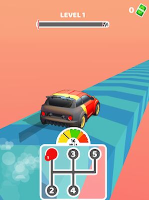 Скачать взломанную Gear Race 3D [Бесплатные покупки] MOD apk на Андроид