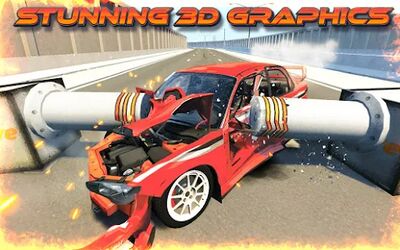 Скачать взломанную шоссе аварии гоночного автомобиля [Бесплатные покупки] MOD apk на Андроид