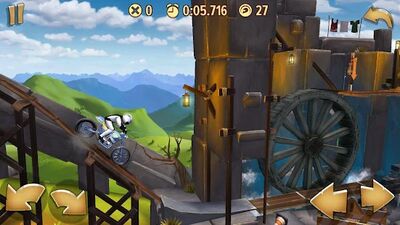Скачать взломанную Trials Frontier [Бесплатные покупки] MOD apk на Андроид