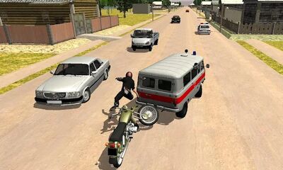 Скачать взломанную Русский мото гонщик 3D [Мод меню] MOD apk на Андроид