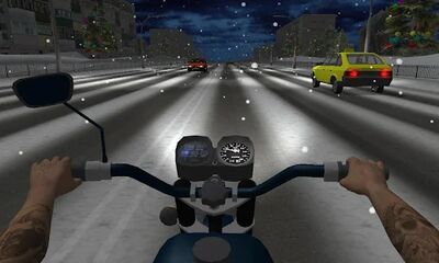 Скачать взломанную Русский мото гонщик 3D [Мод меню] MOD apk на Андроид