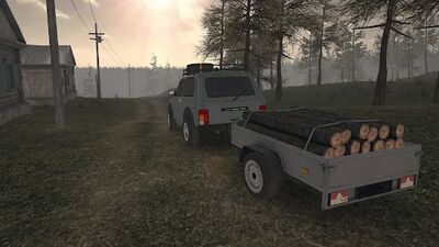 Скачать взломанную Forest Roads. Niva [Много денег] MOD apk на Андроид