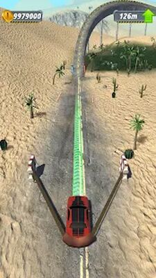 Скачать взломанную Slingshot Stunt Driver & Sport [Много монет] MOD apk на Андроид
