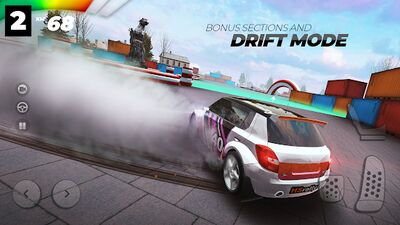 Скачать взломанную Real Rally: Drift & Rally Race [Много монет] MOD apk на Андроид