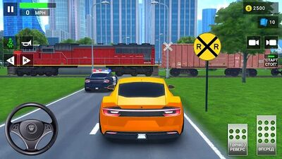 Скачать взломанную Симулятор Вождения 2: Автоигры [Много денег] MOD apk на Андроид