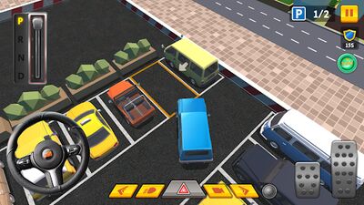 Скачать взломанную Автопарковка 3D Pro: вождение автомобиля в городе [Много денег] MOD apk на Андроид