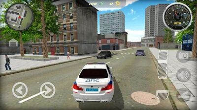 Скачать взломанную Симулятор русской полиции ДПС: M5 [Много денег] MOD apk на Андроид