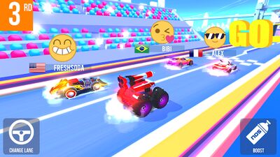 Скачать взломанную SUP Multiplayer Racing [Мод меню] MOD apk на Андроид