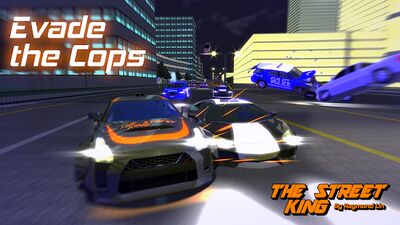 Скачать взломанную The Street King: Open World Street Racing [Много монет] MOD apk на Андроид