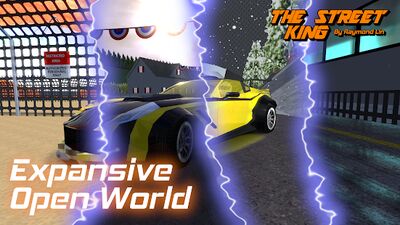 Скачать взломанную The Street King: Open World Street Racing [Много монет] MOD apk на Андроид