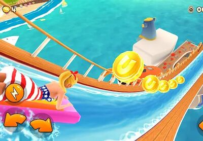Скачать взломанную Uphill Rush Water Park Racing [Мод меню] MOD apk на Андроид