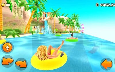Скачать взломанную Uphill Rush Water Park Racing [Мод меню] MOD apk на Андроид