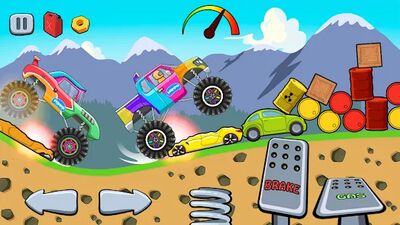 Скачать взломанную Детские Грузовики [Мод меню] MOD apk на Андроид