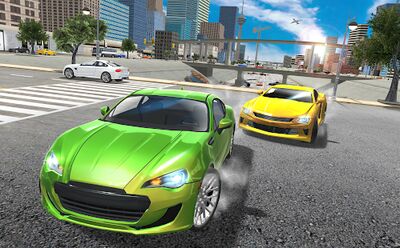 Скачать взломанную Car Driving Simulator Drift [Бесплатные покупки] MOD apk на Андроид