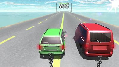 Скачать взломанную Chained Cars Against Ramp 3D [Много денег] MOD apk на Андроид