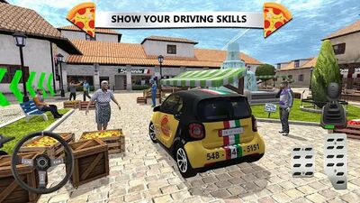 Скачать взломанную Pizza Delivery: Симулятор Вождения [Много денег] MOD apk на Андроид