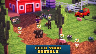 Скачать взломанную Blocky Roads [Бесплатные покупки] MOD apk на Андроид