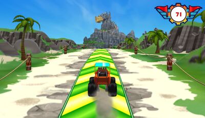 Скачать взломанную Dragon Island Race blaze Mission [Много денег] MOD apk на Андроид