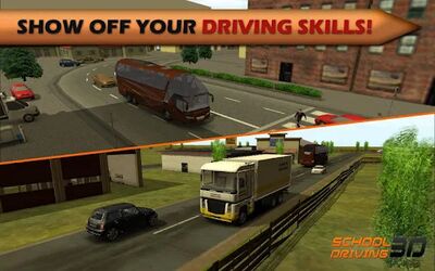 Скачать взломанную School Driving 3D [Много монет] MOD apk на Андроид