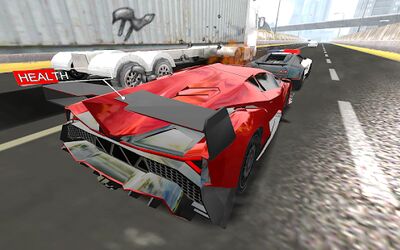 Скачать взломанную Гонщики против копов [Много денег] MOD apk на Андроид
