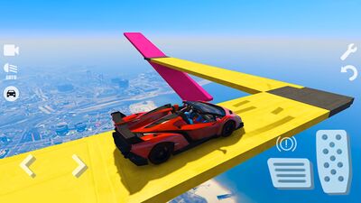 Скачать взломанную Spider Superhero Car Stunts: Car Driving Simulator [Бесплатные покупки] MOD apk на Андроид