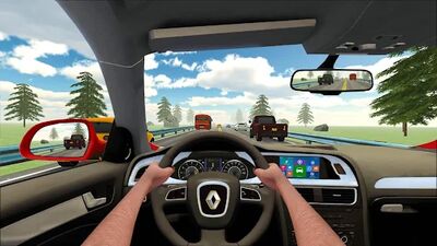 Скачать взломанную VR Traffic Racing In Car Drive [Много монет] MOD apk на Андроид