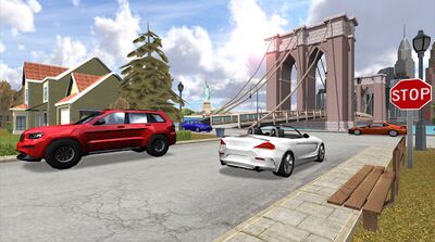 Скачать взломанную Car Driving Simulator: NY [Много монет] MOD apk на Андроид