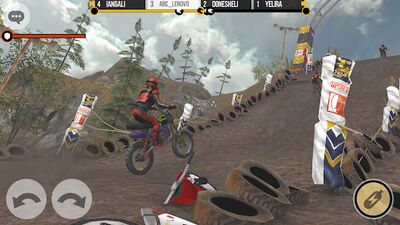Скачать взломанную Clan Race: PVP Motocross races [Бесплатные покупки] MOD apk на Андроид