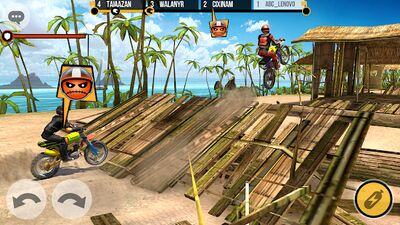 Скачать взломанную Clan Race: PVP Motocross races [Бесплатные покупки] MOD apk на Андроид