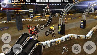 Скачать взломанную Clan Race: PVP Motocross races [Бесплатные покупки] MOD apk на Андроид