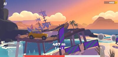 Скачать взломанную Hillside Drive Racing [Бесплатные покупки] MOD apk на Андроид