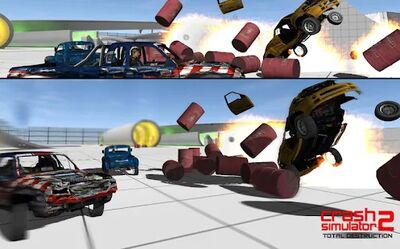 Скачать взломанную Car Crash 2 Total Destruction [Много денег] MOD apk на Андроид
