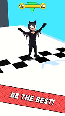 Скачать взломанную Superhero Race! [Много денег] MOD apk на Андроид