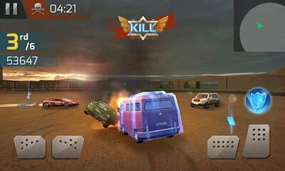 Скачать взломанную Дерби на уничтожение 3D [Много денег] MOD apk на Андроид