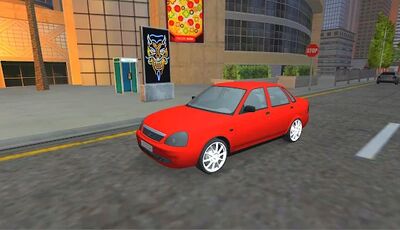 Скачать взломанную Car Simulator Driving : Lada Priora Tuning [Бесплатные покупки] MOD apk на Андроид